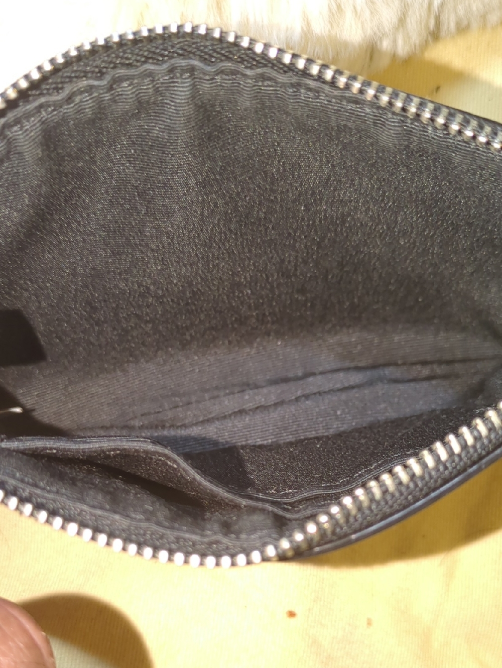 Coach Black and White Wristlet Pouch NOW ONLY $50 - Picture 4 of 7